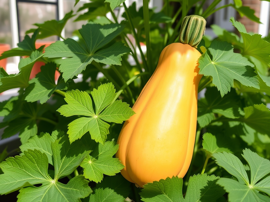 Waltham Butternut Winter Squash Plant – Grow Indoors or Out